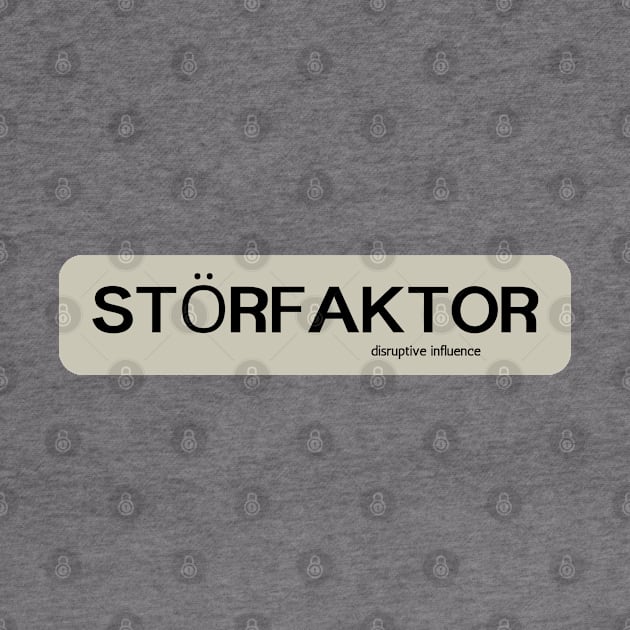 Stoerfaktor by baseCompass